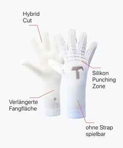 Guantes de Portero de Cuero Premium Personalizables con Agarre de Látex, Cómodos para Deportes al Aire Libre - Product Image 2