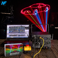 Proyector Láser RGB de Alto Rendimiento de 10W con Pangolin FB4 ILDA 40Kpps para DJ, Escenarios y Eventos al Aire Libre