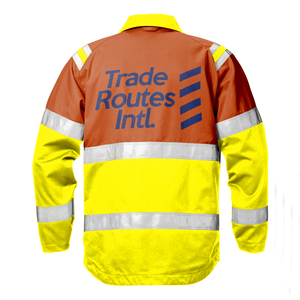 Chaqueta industrial impermeable de alta visibilidad Ropa de seguridad duradera con características reflectantes para la fabricación a granel - Product Image 4