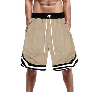 กางเกงขาสั้นเอวยางยืดสำหรับผู้ชายกางเกงขาสั้นทรงหลวมแบบเรียบง่ายมีกระเป๋า - Product Image 3