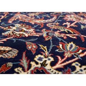 Tapis en laine noués à la main Aalam Deep Navy/soft Coral Pae-5122, motif floral abstrait, pour la maison, le couloir, le salon, les chambres d'adolescents, rectangulaire, patchwork puzzle - Product Image 3