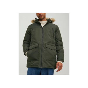 High Quality Wholesale Puffer Jacket Stand Collar Front Logo Breathable Quick <b>Dry</b> Winter <b>Coat</b> for Men's - Product Image 4