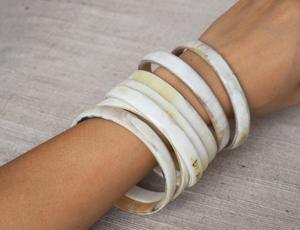 Buffalo Horn Natural Bangles <b>Bracelet</b> Crafting Buffalo Horn Hand Jewelry - Product Image 4