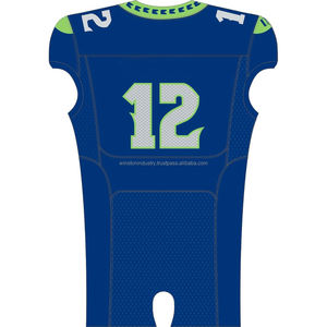 Uniforme de football américain personnalisé en gros qualité unique haut à séchage rapide avec une nouvelle caractéristique respirante - Product Image 2