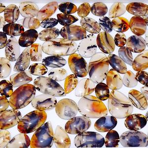 Ágata de Montana Natural de alta calidad, mezcla de piedras preciosas sueltas, forma y tamaño, cabujón de ágata Montana, lote de piedras preciosas sueltas, fabricación de joyas - Product Image 2