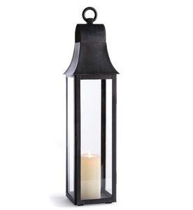 Fancy Vintage Premium Style Stainless Iron & <b>Glass</b> Combination Candle Lantern New Design and Color Home and Christmas Decoration - Product Image 1