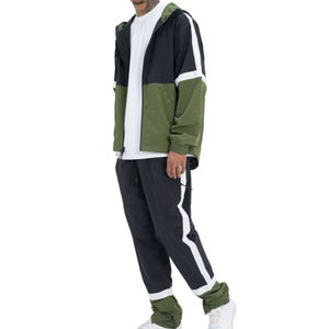 Ensemble survêtement coupe-vent sur mesure pour homme, léger, respirant, pour l'extérieur, survêtement d'hiver pour homme - Product Image 1