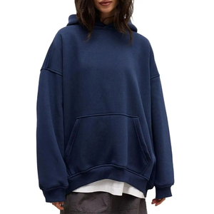 Hiver Nouveau Sweat à capuche pour femmes High Street Loose Sweatshirts Outerwear Top Casual Soft Warm Female Ladies Sport Sweatshirt - Product Image 4