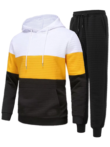 Gran oferta, conjunto de chándal personalizable, conjunto de ropa deportiva elegante y transpirable para gimnasio, Fitness, ropa ligera para correr para hombres - Product Image 2
