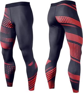 Leggings Deportivos Unisex de Corte Alto, Ligeros, para CrossFit, Pantalones de Compresión Tejidos para Fitness, Artes Marciales, MMA, Spandex/Poliéster 220g - Product Image 1