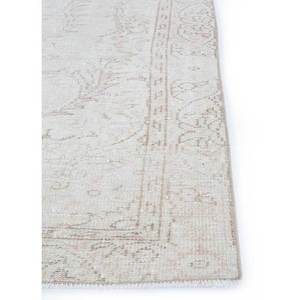 Vintage Floral Pattern <b>Wool</b> Rug Beige <b>Brown</b> Hand Knotted for Home for Living Bedroom Hallway Rectangle Puzzle Model-Pae-1268 - Product Image 4