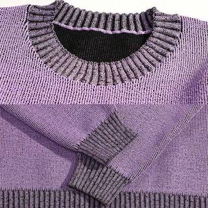 Pulls en mohair tricotés d'hiver unisexes personnalisés à col rond, impression de logo en relief, qualité supérieure, respirant, streetwear - Product Image 5