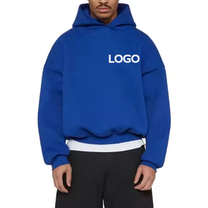 Ropa informal de alta calidad, sudaderas de peso pesado, Sudadera con capucha French Terry con capucha de lana para hombre - Product Image 6