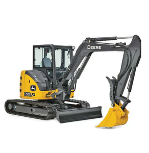 Mini-pelles compactes durables pour les petits travaux, prêtes pour l'aménagement paysager avec moteur central et composants de pompe - Product Image 4