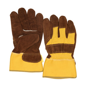 Gants de travail en cuir de vachette de haute qualité Gants de sécurité pour la construction industrielle avec fonction antidérapante Gants en cuir - Product Image 6