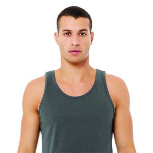 Venta caliente transpirable ropa de fitness deportes gimnasio poliéster liso en blanco gimnasio Fitness Tank Top hombres - Product Image 5