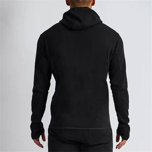 Color sólido Cómodo Entrenamiento Gimnasio Absorbe la humedad Durable de larga duración Hombres Sudadera con capucha Chándal Sudaderas con capucha para hombres Sudor Pent - Product Image 4