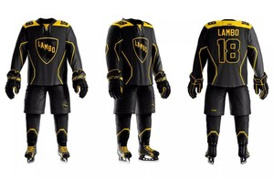Uniforme de hockey sobre hielo para hombre, Conjunto personalizado de alta calidad con sublimación - Product Image 4