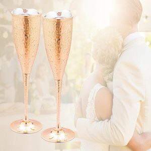 Verre en métal de cuivre fait à la main royal pour la maison d'hôtel de restaurant de Noël de mariage avec le logo adapté aux besoins du client - Product Image 5