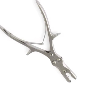 Pince de coupe réutilisable manuelle en acier inoxydable de qualité supérieure Beyer Bone Surgical Rongeur 180mm pour salle de chirurgie - Product Image 2