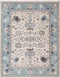 Superventas hecho a mano Vintage Oushak juego de alfombras diseños únicos Alfombras anudadas a mano para sala de estar - Product Image 4