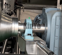 Machine homogénéisatrice multifonctionnelle pour la transformation des aliments, des produits chimiques et des plastiques, avec moteur et boîte de vitesses