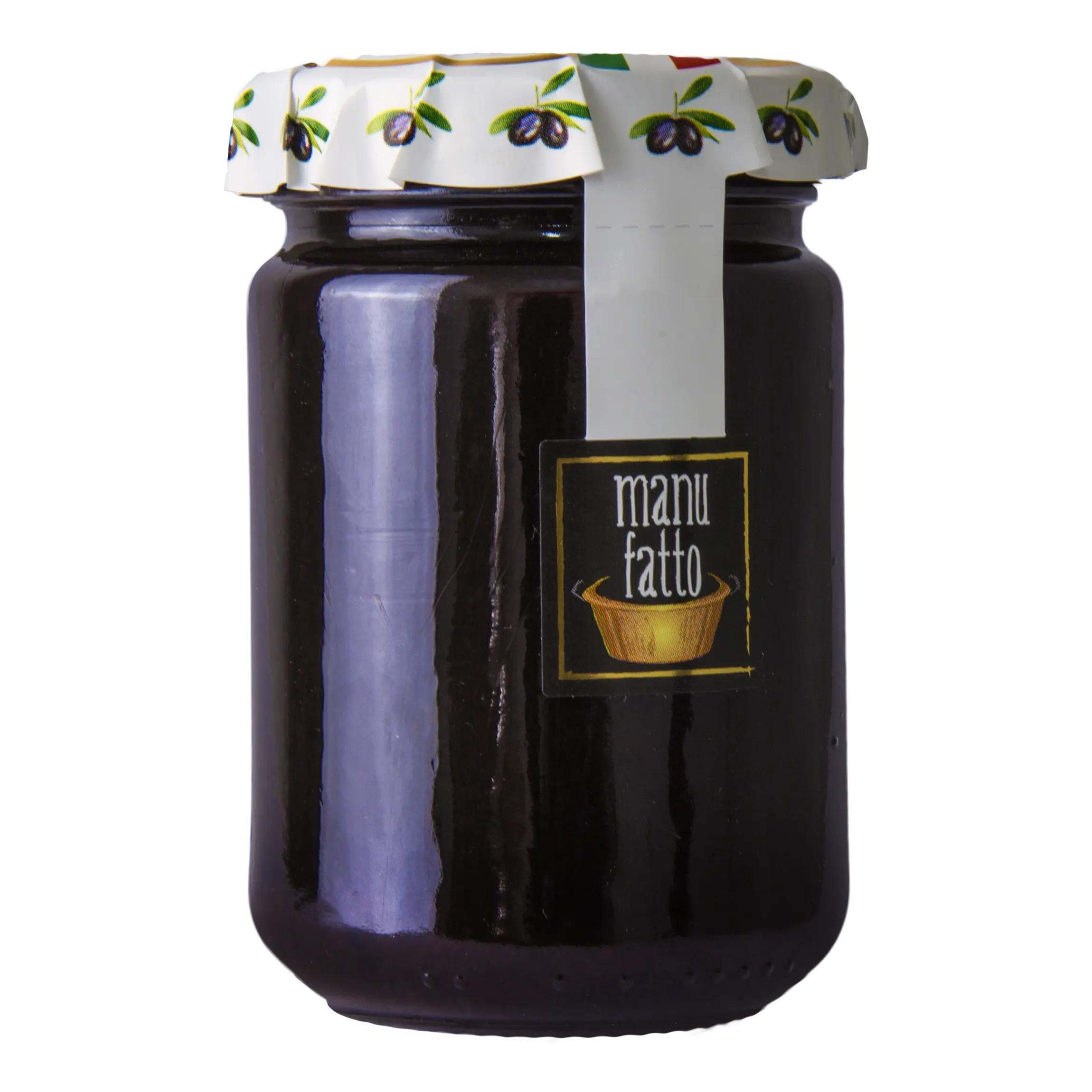 Oliva negra de primera calidad, extra Jam, 160g, hecha en escancia para servir con queso