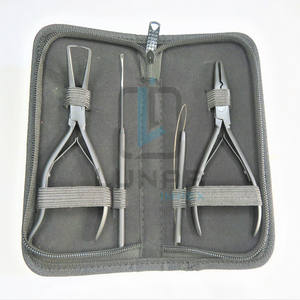 Herramientas y Kits para labeling, Kit de extensión de cabello pequeño de la mejor calidad, Color negro mate - Product Image 2