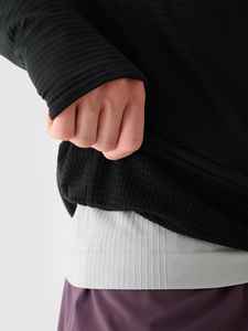 Sweat-shirt de course à pied renforcé de qualité fine avec logo personnalisé pour hommes, coupe sèche, couleur personnalisée pour un style de confort hivernal haut de gamme. - Product Image 6