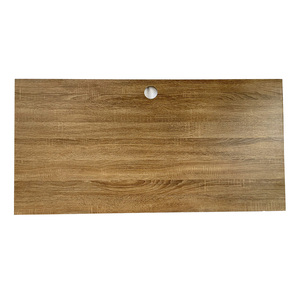 Tablero de Madera Contrachapada de Diseño Moderno MB018 de 18 mm de Espesor con Acabado Melamínico Oscuro para Muebles, Hecho de MDF, Material de Tablero de Bloques, Pegamento E1 E0 - Product Image 1