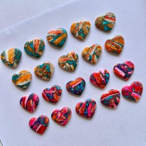 100% Naturel Lisse Huître Turquoise Forme Mixte Pierres Précieuses en Vrac pour la Fabrication de Bijoux OEM Prix de Gros - Product Image 2