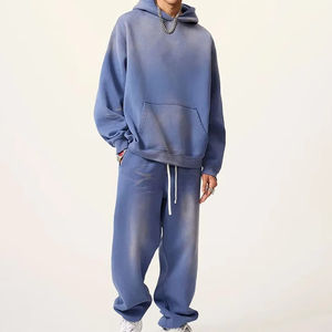 Conjunto Deportivo de Invierno para Hombre, Cómodo, Informal, Ropa Deportiva Premium, Uso Diario, Ropa Deportiva Moderna, 100% Algodón - Product Image 1