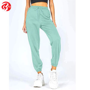 Wholesale Custom High Waist Loose <b>Jogger</b> Sweatpants <b>Women</b> Casual Wear Trousers Latest Design <b>Women's</b> <b>Pants</b> and Trousers - Product Image 5