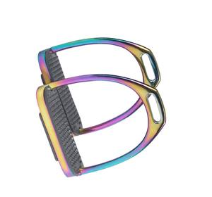 Nueva llegada de acero inoxidable, estribos para montar a caballo, agarre de seguridad, ajuste cómodo ajustable, suministro del fabricante - Product Image 5