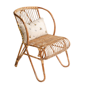 Meubles de maison adaptés à l'intérieur et à l'extérieur chaise en rotin naturel chaise d'extérieur pour s'asseoir et se détendre lire le livre - Product Image 4