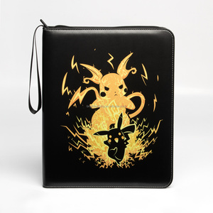 Classeur de cartes à collectionner personnalisé pour Baseball Football Sport Pokemoned Yugioh Tcg Classeur 9 Albums de poche pour collectionneurs de cartes Portefeuille - Product Image 2