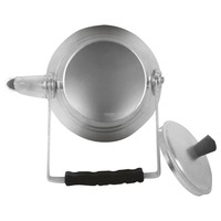 Grande théière en aluminium de style moyen-oriental antique, de qualité alimentaire, écologique, durable, portable, décoration de table, ensembles de thé et de café