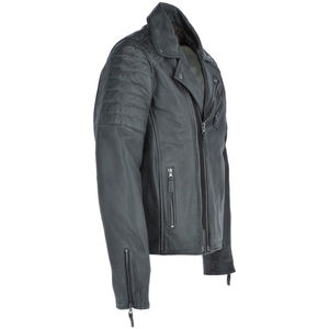 Veste d'hiver à prix ajustable, vestes en cuir et denim pour hommes, fabrication professionnelle, vestes en cuir de la meilleure qualité - Product Image 4