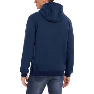 Sweats à capuche mode pour hommes Pullover Hoodies pour hommes Casual Hoodie Navy - Product Image 2