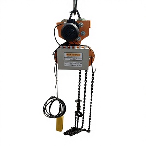 New 1 Ton Chain Hoist with Remote Control Electric Powered IP55 Protection Lifting Lengths 10m 12m 15m - Product Image 1