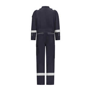 Uniforme personalizable de seguridad de construcción, directo de fábrica, ropa de trabajo de algodón transpirable, mono impermeable para electricistas - Product Image 6