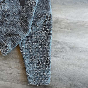 Wholesale <b>Vintage</b> Single Button Denim Jacket for Men Winter Black Cowboy Style Long Sleeve Custom OEM Manufacturer - Product Image 3