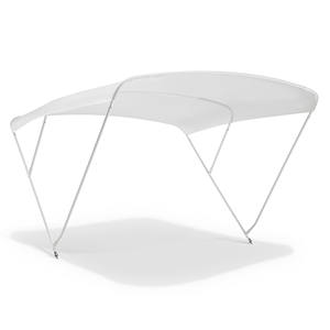 Nettuno Marine Equipment Elegance Plus Bimini Top 3-Arches Alliage d'aluminium laqué blanc Joints en acier inoxydable Vis Bateaux - Product Image 1