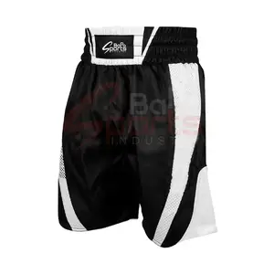 Progetta il tuo Logo pantaloncini da boxe stampati completamente personalizzati fornitore diretto della fabbrica pantaloncini da boxe comodi