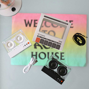 ลำโพงชาร์จไร้สายเสียงสเตอริโอขนาดเล็ก6W ของ ovroom พร้อมไฟ RGB 5สีปรับได้นานถึง10ชั่วโมง - Product Image 5