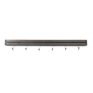 HENDI Knife <b>Magnet</b> <b>with</b> 6 <b>Hooks</b> (L)620mm Product Category <b>Hooks</b> & Rails - Product Image 1
