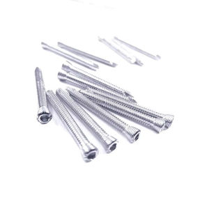 Plaque tubulaire vétérinaire 3.5mm un tiers avec vis LCP 3.5mm (100 pièces) Instruments chirurgicaux orthopédiques en acier inoxydable - Product Image 1