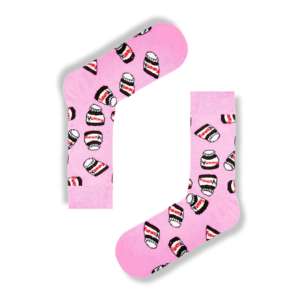 Juego de Calcetines Transpirables Unisex de 3 Piezas con Estampado de Chocolate Delicioso para Uso Diario - Product Image 3