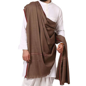 Chales de Invierno Gruesos y Cálidos con Borlas, de Doble Cara y Dos Colores, Chal Superior para Hombre, Personalizable, de Color Sólido - Product Image 2