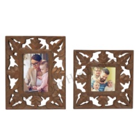 Promo Panas Bingkai Foto Custom Ukuran 5x7 A4 A2 A1 Bingkai Foto Kayu MDF Ukiran Tangan Bingkai Foto Kayu Warna Emas Ukuran 4x6 dengan Harga Murah